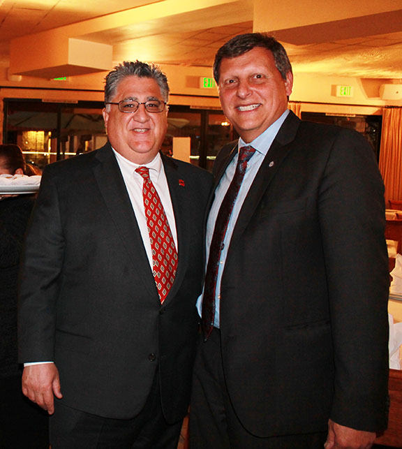 State Senator Anthony Portantino (left) with Glendale City Councilman Ara Najarian
