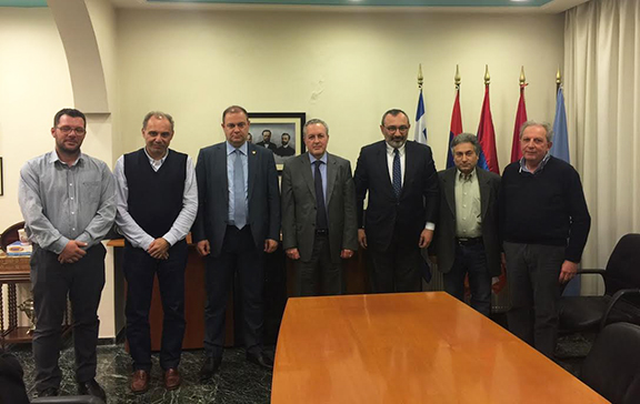 Artsakh Republic Minister of Foreign Affairs Karen Mirzoyan on March 13 met with members of the ARF Central Committee of Greece in Athens (Photo: Ministry of Foreign Affairs of the Artsakh Republic)