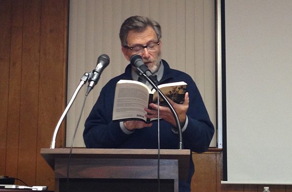 Dr. Keith David Watenpaugh during book presentation in 2016 (Photo: Marash Girl Blogspot)
