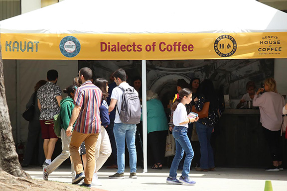 "Dialects of Coffee" at Innovate Armenia. Photo courtesy of Sargis Bulghadaryan