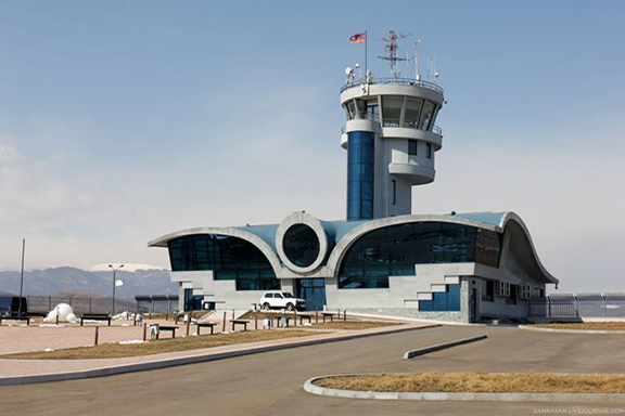 The Stepanakert airport