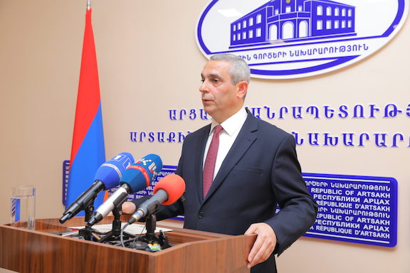 Artsakh Foreign Minister Masis Mayilyan