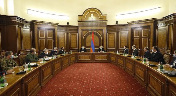 Armenia's National Security Council meets on Jan. 3