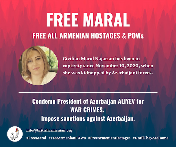 A change.org petition has been launched calling on Azerbaijan to release of all Armenian POWs