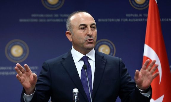 Turkey's Foreign Minister Mevlut Cavusolglu