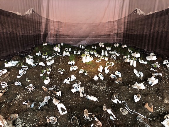 One of three pop-up exhibits on display in Downtown Glendale, by SheLovesCollective